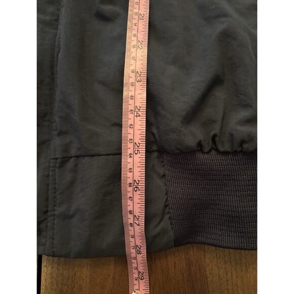 Vintage Blue & Teal Moet Champagne Stakes Nylon Jacket Auburn Sportswear USA XL - Picture 7 of 8